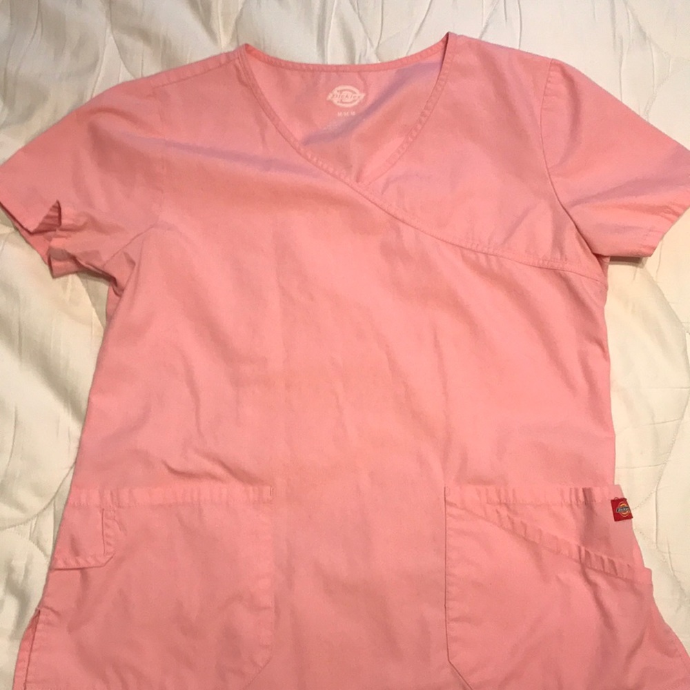 Pink Scrub Top